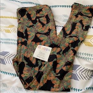 LuLaRoe TC Butterfly leggings
